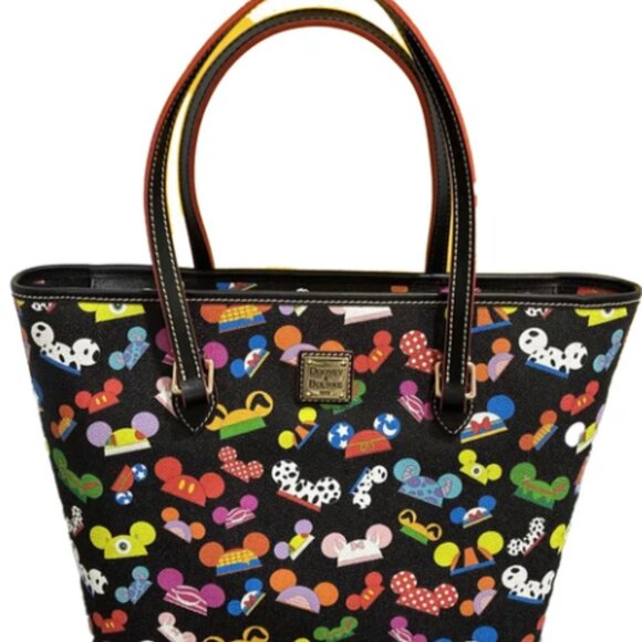 Disney Parks Dooney & Bourke Mickey Ear Hat-Themed Purse Tote Bag - Picture 1 of 4